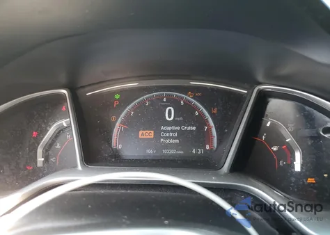 2020 Honda Civic Sport из США, поврежденный, VIN 19XFC2F85LE022453